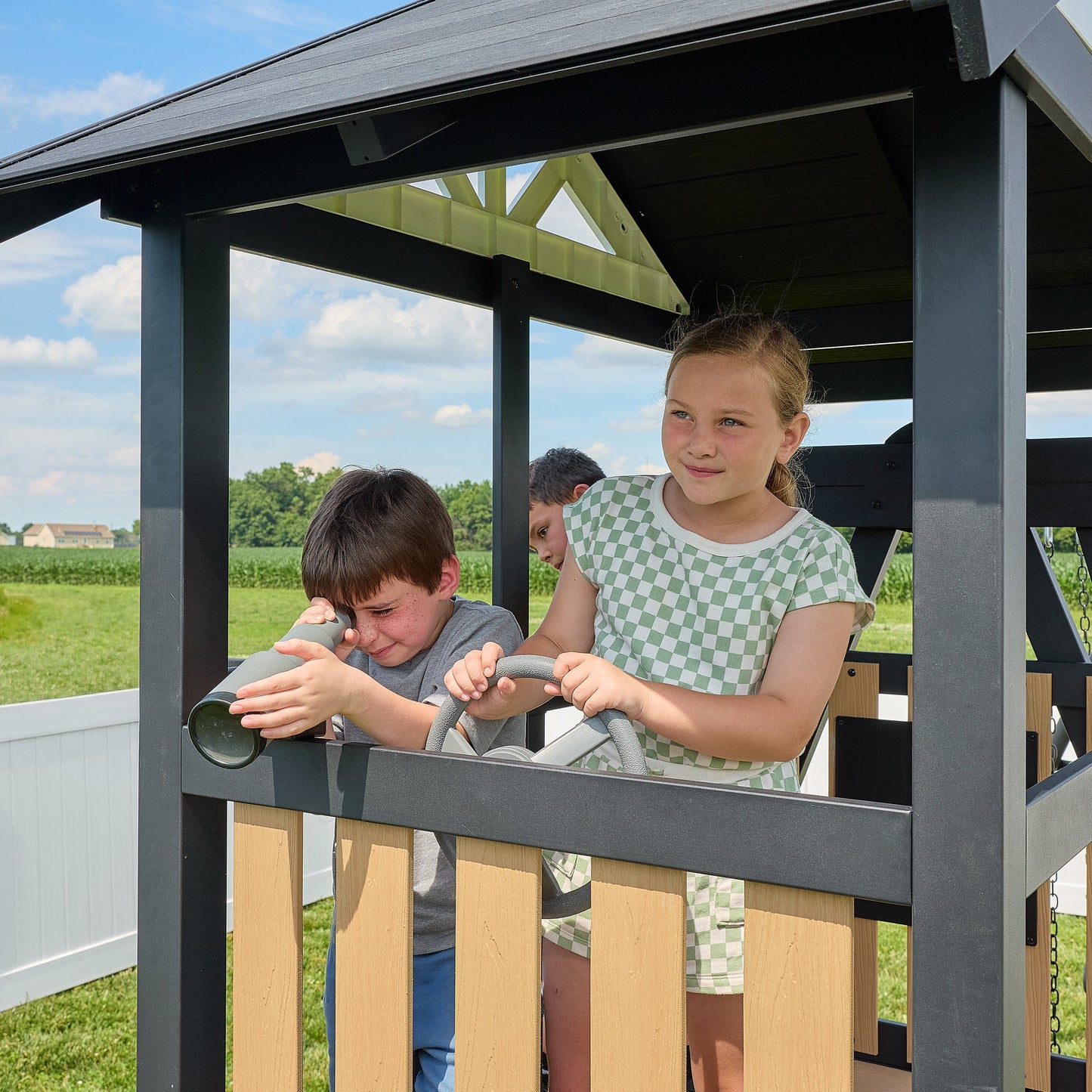 Atlas Steel Swing Set