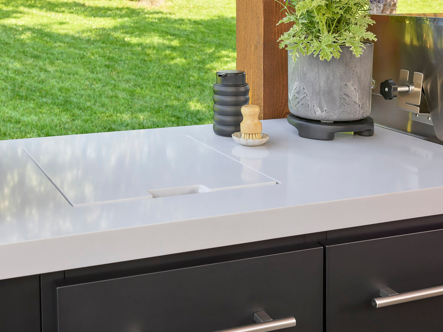 Emory | 12-Foot Outdoor Kitchen Island with Built-In Grill & Pizza Oven