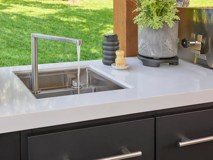 Emory | 12-Foot Outdoor Kitchen Island with Built-In Grill & Pizza Oven